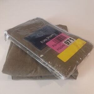 C&F Euro Shams Masculine Versatile 100% Cotton